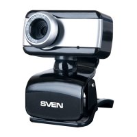 SVEN (IC-320 Black-Silver) Web-Camera (640x480, USB, микрофон)