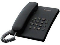 Аналоговый проводной телефон Panasonic KX-TS2350RUB