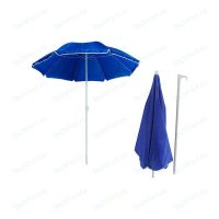 Зонт пляжный Intex 3307 100/190 см однотонный, с наклоном, 3 цвета