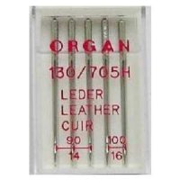 Игла для бытовых швейных машин Organ leather 5/90-100 для кожи