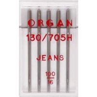 Игла для бытовых швейных машин Organ джинс 5/100