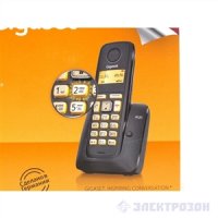 Радиотелефон DECT Siemens A120 RUS Black RUS (черный)