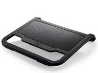 Теплоотводящая подставка под ноутбук DeepCool N200 (до 15.6", 120 мм вентилятор, черный)