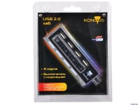  USB 2.0 Konoos, 4  USB   UK-26