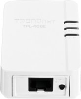 TRENDnet (TPL-406E) 500Mbps Powerline AV Nano Adapter (1UTP 10/100Mbps, Powerline 500Mbps)