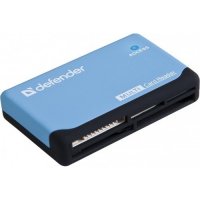  Defender Ultra (83500) USB2.0 CF/MMC/RSMMC/SDHC/miniSDHC/SDXC/microSDHC/MS(/PRO/Duo/M2) Ca