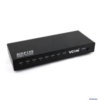 VCOM HDMI Spliitter 1=)8 3D Full-HD 1.4v,  HDP108 (VDS8048D)