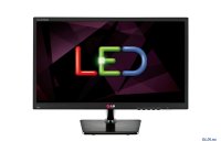  19.5" LG Flatron 20EN33TS-B Black LED, 1600x900, 5ms, 200 cd/m2, 600:1 (DCR 5M:1), D-Sub, DV