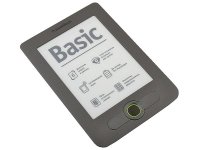   Pocketbook Basic 613 (Gray) (6", mono, 800x600, 2Gb, FB2/PDF/DJVU/EPUB/DOC/DOCX/JP