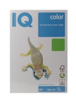Бумага цветная IQ Color (A4, 80 г/м², MG28-зеленый, 100 листов)