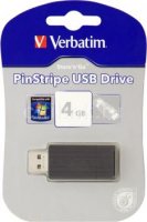  USB 4Gb Verbatim Store "n" Go PinStripe 49061 USB2.0 