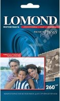 Фотобумага LOMOND Бумага 4"х 6" (10.2*15.2) 260/20 Super Glossy одн. для стр.печ (1103131)