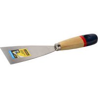Шпательная лопатка STAYER "PROFI" c нержавеющим полотном, деревянная ручка, 60 мм (арт. 10012-060)