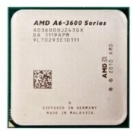  AMD A6 X4 3670 2.7GHz 4Mb AD3670WNGXBOX Socket FM1 BOX