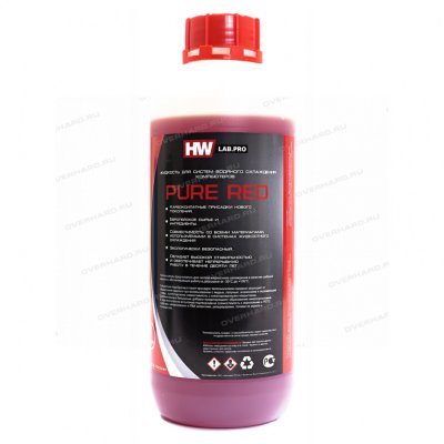   HWlab.pro Coolant, Pure Red, 1000ml