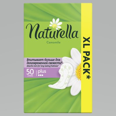       "Naturella. Camomile Plus Trio", 50 