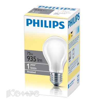   Philips E27 75W A55  FR 