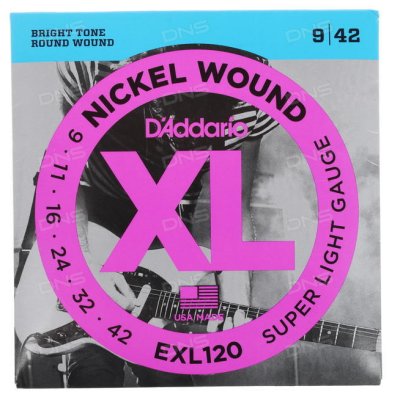 D-Addario EXL120   ,Super Light, , 9-42