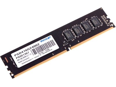   Patriot Memory DDR4 DIMM 2400MHz PC-19200 CL17 - 16Gb PSD416G24002