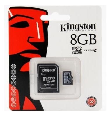   KINGSTON SDMICRO10-8GB/K microSDHC 8Gb Class 10