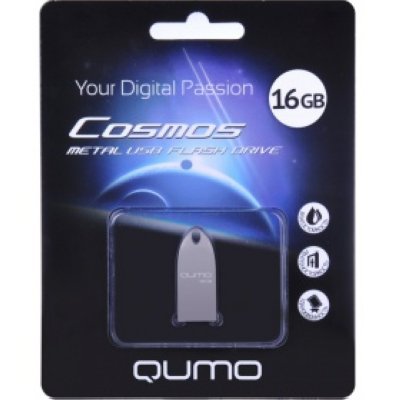  Qumo Nanodrive (QM16GUD-NANO-W) USB2.0 Flash Drive 16Gb (RTL)