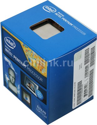  Intel Original Pentium X2 G3220 Socket-1150 (BX80646G3220 S R1CG) (3.0/5000/3Mb/Intel HDG)