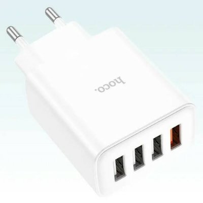    Hoco C102A QC3.0  4 USB 18 