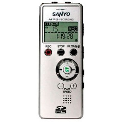  Sanyo ICR-FP600D  MP3, WMA, Secure Digital, 1 .