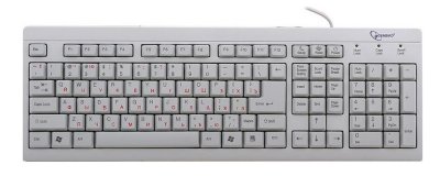  Keyboard Gembird KB-8300-R, PS, 2, 