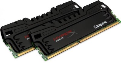Модуль памяти Kingston HyperX Beast PC3-15000 DIMM DDR3 1866MHz CL10 - 8Gb KIT (2x4Gb) KHX18C10T3K2/