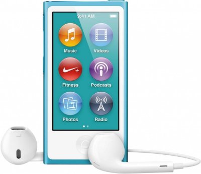 MP3- Apple iPod nano 7G Generation 16gb Blue (MD477QB)