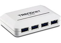 Коммутатор Trendnet TU3-H4 4 портовый USB 3.0 хаб