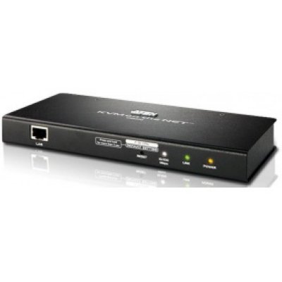 Переключатель Aten CN8000 Удлинитель, SVGA+KBD+MOUSE USB/PS2, управление по IP, Rackmount/Desktop,