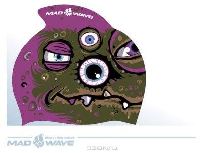    MadWave Silicone Printed Junior with fin MONSRTA,, :   