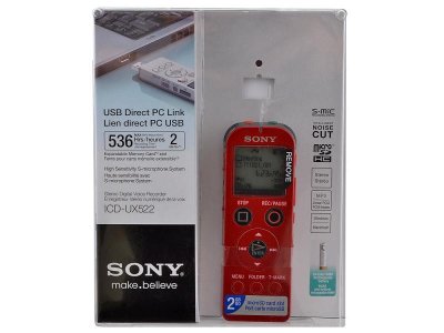   Sony ICD-UX522 2 +MicroSD  PCM/MP3 