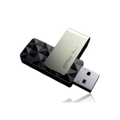 USB Flash  Silicon Power 16Gb Blaze B30 Black USB 3.0 (SP016GBUF3B30V1K)