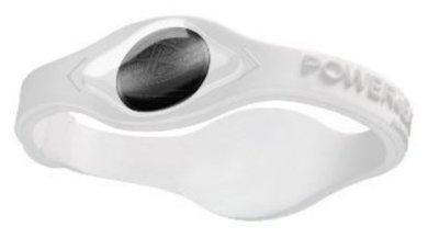  POWER BALANCE XS Black Hologram White/White ( !)