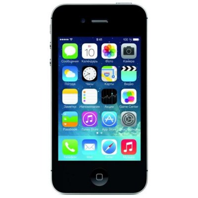  Apple iPhone 4S MF265RU/A 8Gb /  3G 3.5" 640x960 iPhone iOS 7 8Mpix WiF