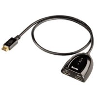  HDMI 2--1, ,  HDCP, 1080p, , Hama