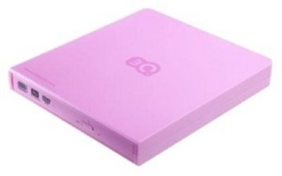  DVD+RW  3Q 3QODD-T106-PP08 Slim, USB2.0, Pink, RTL