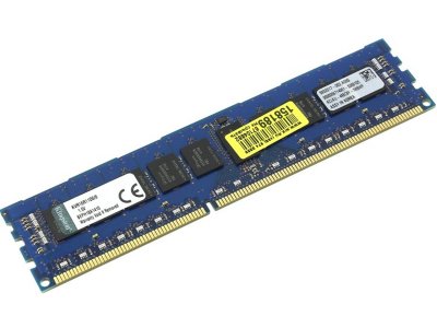   DIMM 8  DDR3 SDRAM Kingston "ValueRAM" KVR16R11D8/8 (PC12800, 1600 , CL11, Reg, E