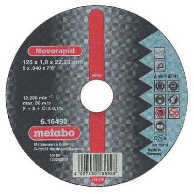   METABO Flexrapid 125x1,6  A46R 616182000