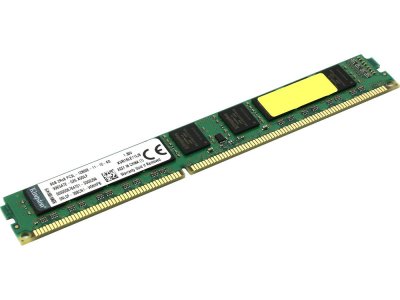 Модуль памяти Kingston ValueRAM PC3-12800 DIMM DDR3L 1600MHz CL11 ECC - 8Gb KVR16LE11L/8