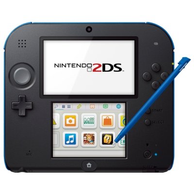   Nintendo 2DS Black & Blue