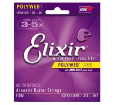 Elixir 11000     PolyWeb Extra Light (010-014-023-030-039-047)