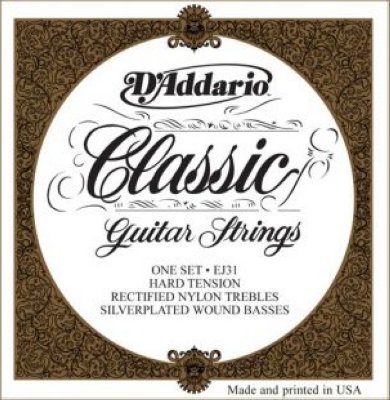 D-Addario EJ31   ., Silver, Hard Tension