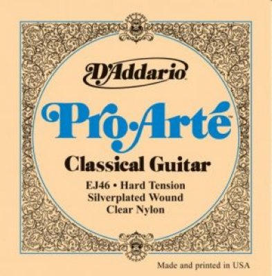 D-Addario EJ46   ., Silver, Hard Tension