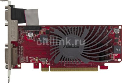  Asus PCI-E ATI HD5450-SL-HM1GD3-L-V2 EAH5450 512Mb 32b DDR3 650/ 900 DVI+HDMI+VGA RTL (HD