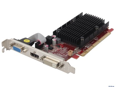  1Gb (PCI-E) PowerColor AX5450 1GBK3-SHE V2 GDDR3, 64 bit, HDCP, VGA, DVI, HDMI, Retail