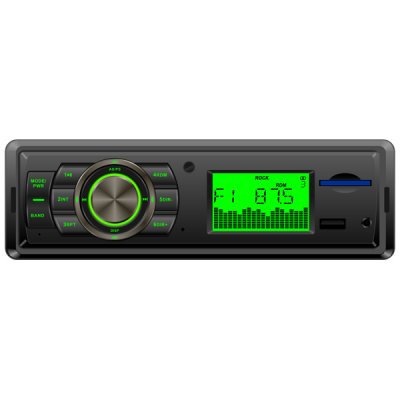  Supra SFD-55U USB MP3 SD MMC  CD- 1DIN 4x40  